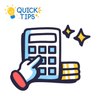 Quick Tips Finance Financial tips and a calculator
